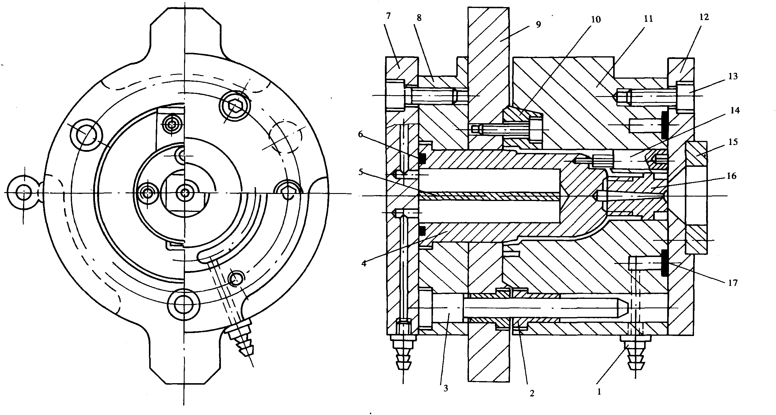 31.藥液箱上體注塑模具